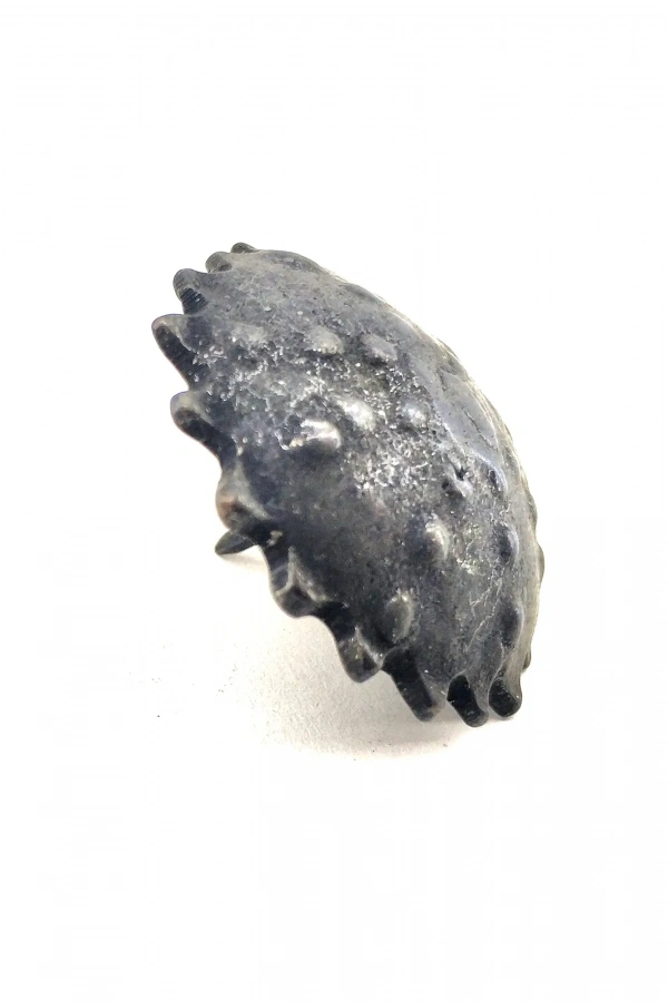 Antika Tarz Dekoratif Pirinç Yıldız Kabara - 42 mm, Oksit