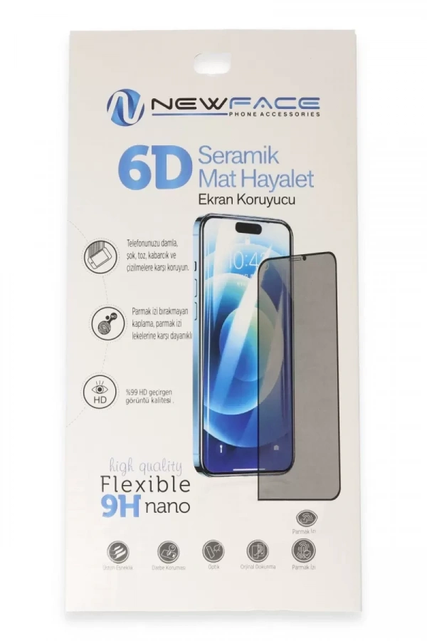 Apple iPhone 11 6D Antistatik Mat Seramik Hayalet Nano Ekran Koruyucu