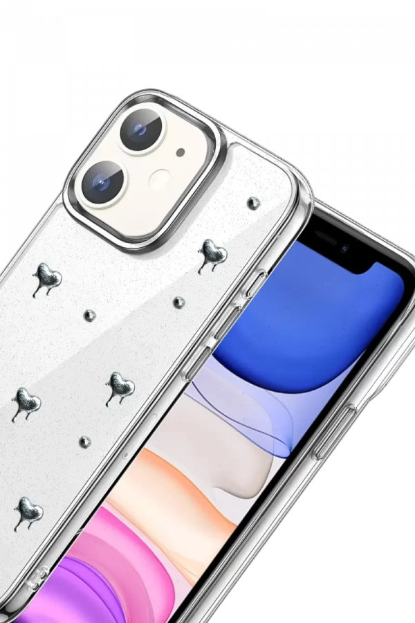 Apple iPhone 11 Fiyonk Desenli Kapak - Desen 1
