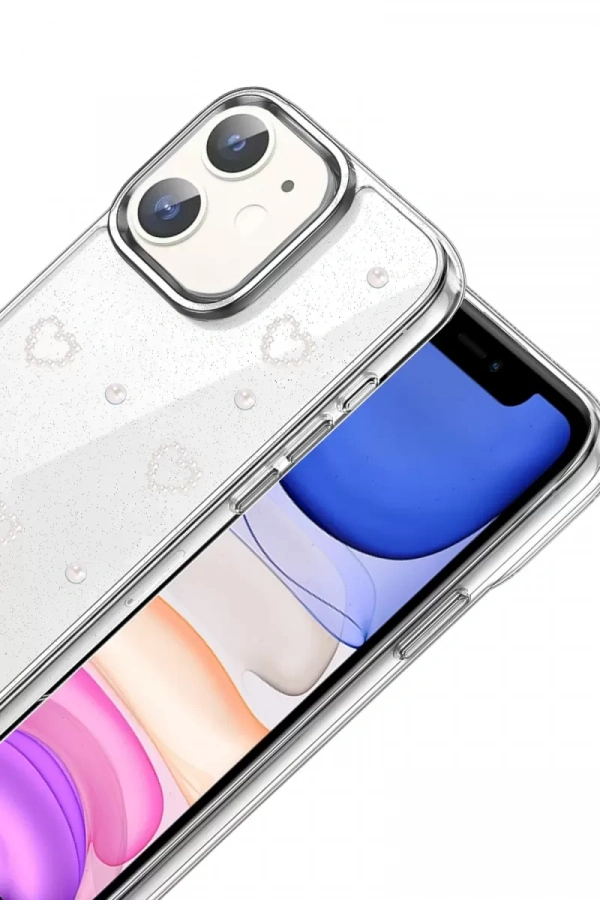 Apple iPhone 11 Fiyonk Desenli Kapak - Desen 10