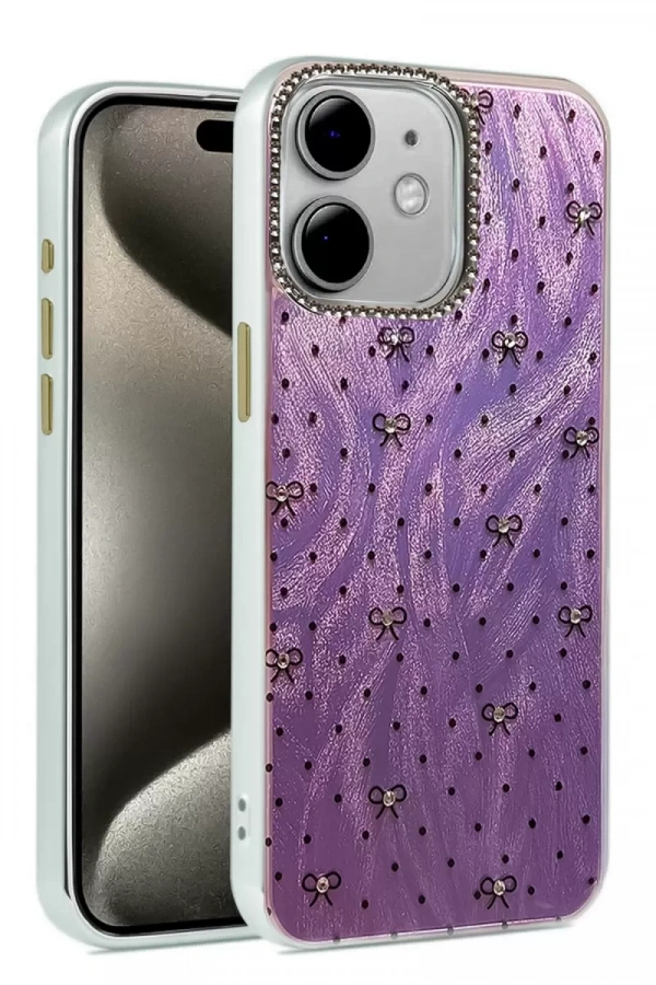 Apple iPhone 11 Kılıf Blade Aynalı Desenli Kapak - Desen 2