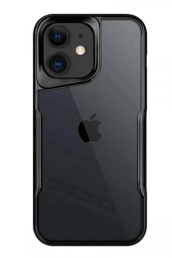 Apple iPhone 11 Kılıf Boyi Silikon Kapak - Siyah