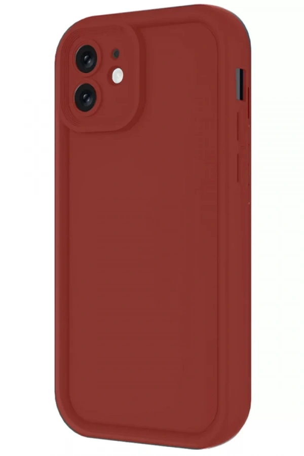 Apple iPhone 11 Kılıf Viera Silikon - Bordo