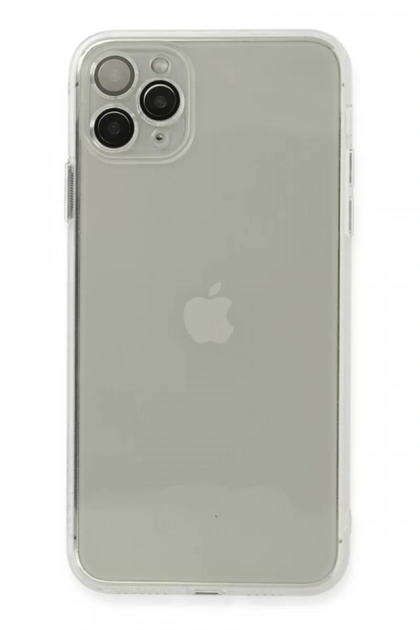 Apple iPhone 11 Pro Kılıf Fly Lens Silikon - Şeffaf
