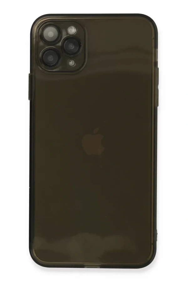 Apple iPhone 11 Pro Kılıf Fly Lens Silikon - Siyah