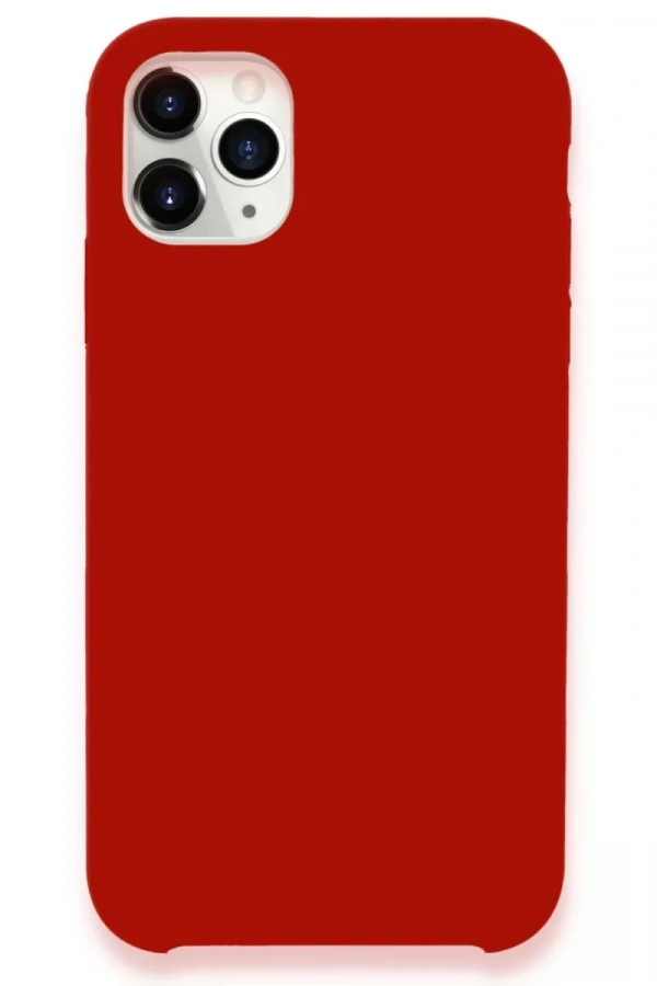 Apple iPhone 11 Pro Kılıf Lansman Legant Silikon - Kırmızı
