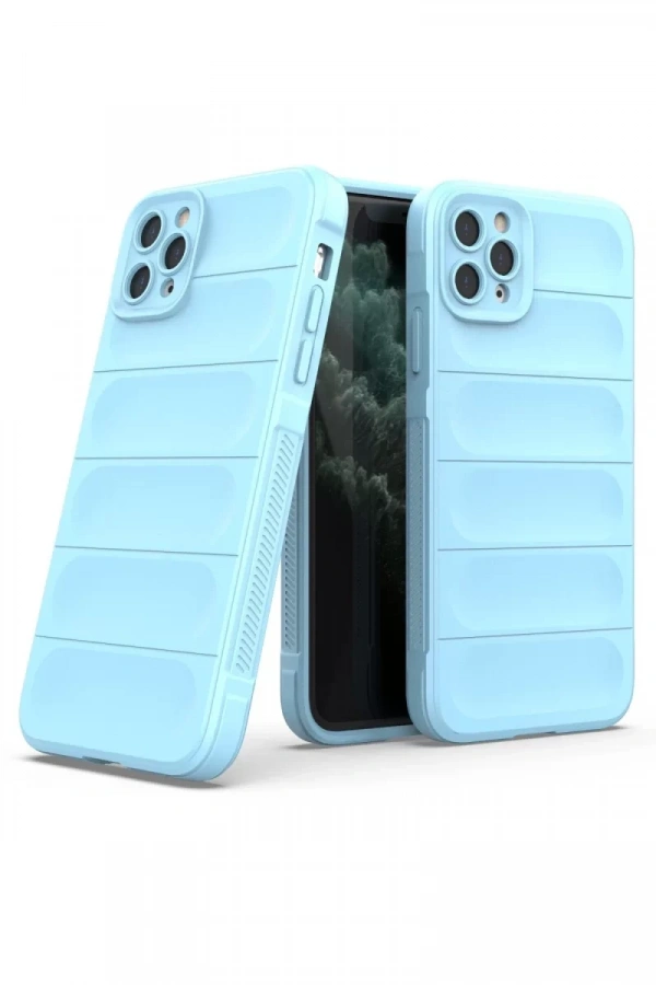 Apple iPhone 11 Pro Kılıf Optimum Silikon - Sky Blue