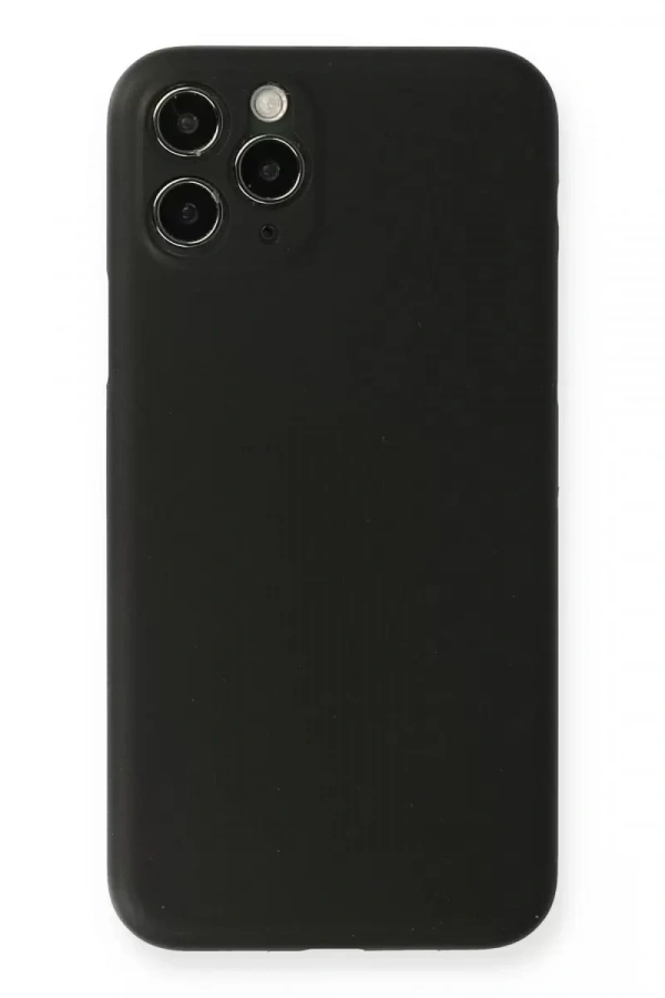 Apple iPhone 11 Pro Kılıf PP Ultra İnce Kapak - Siyah