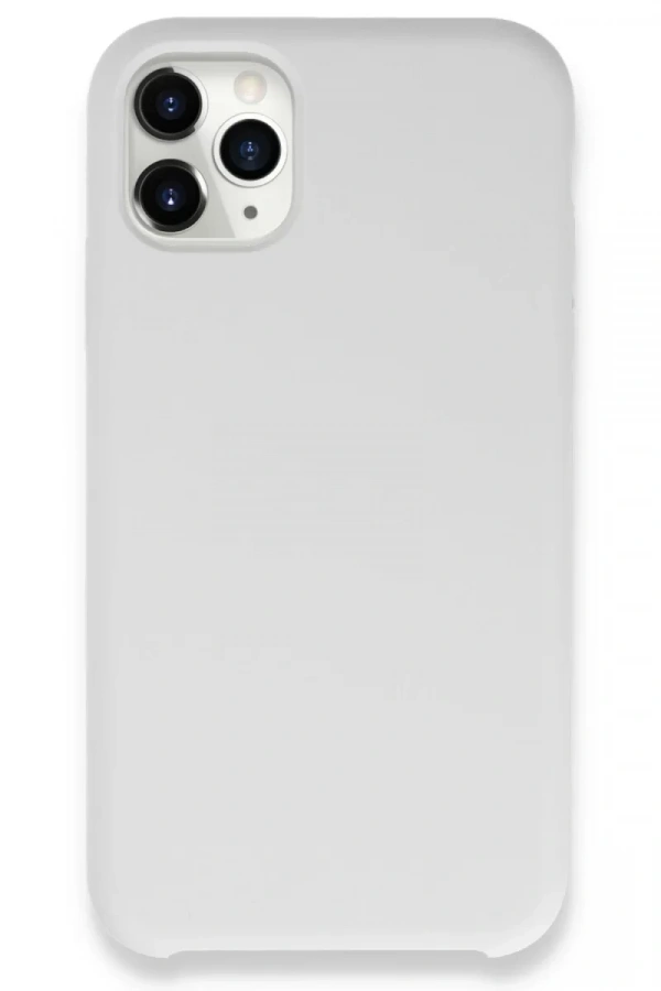Apple iPhone 11 Pro Max Kılıf Lansman Legant Silikon - Beyaz