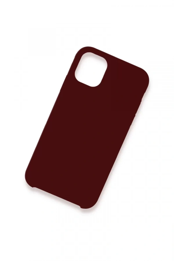 Apple iPhone 11 Pro Max Kılıf Lansman Legant Silikon - Bordo