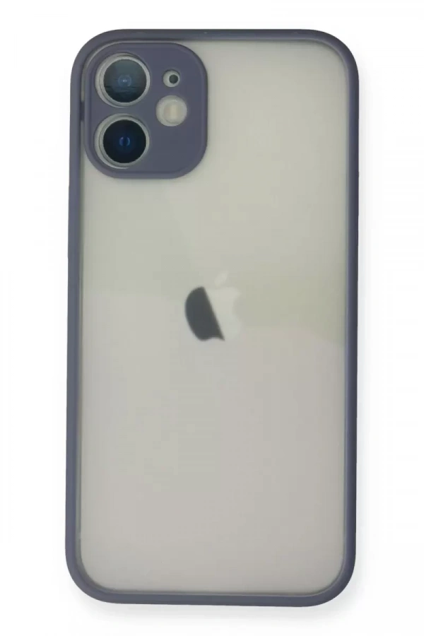 Apple iPhone 11 Pro Max Kılıf Montreal Silikon Kapak - Gri