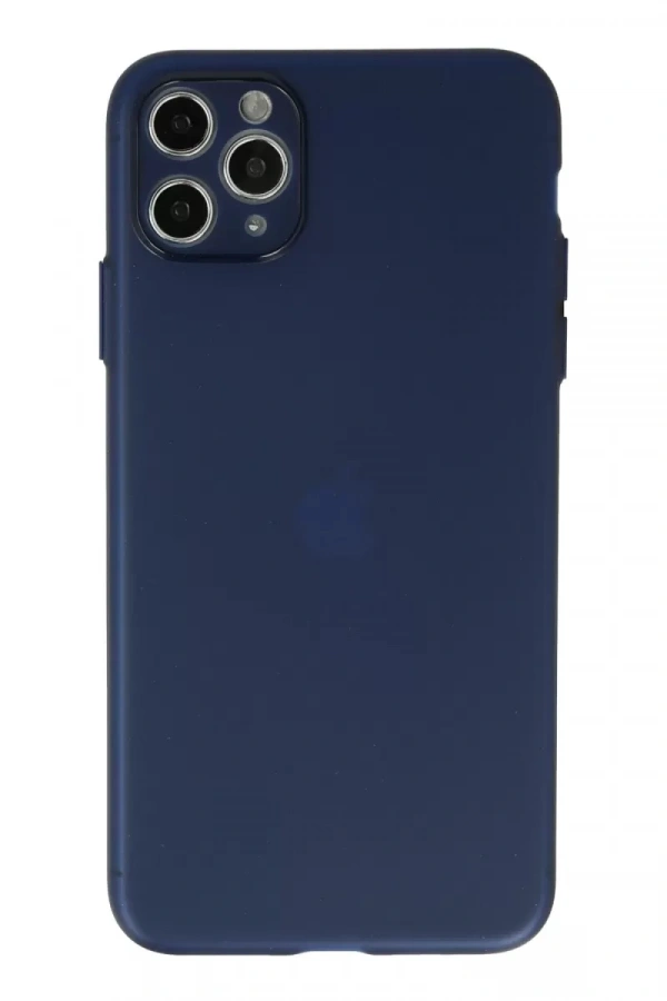 Apple iPhone 11 Pro Max Kılıf Puma Silikon - Mavi