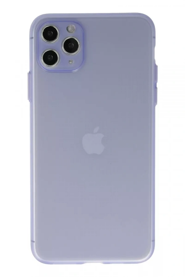 Apple iPhone 11 Pro Max Kılıf Puma Silikon - Mor