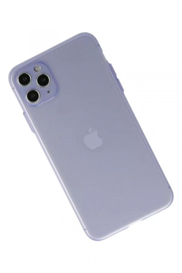 Apple iPhone 11 Pro Max Kılıf Puma Silikon - Mor