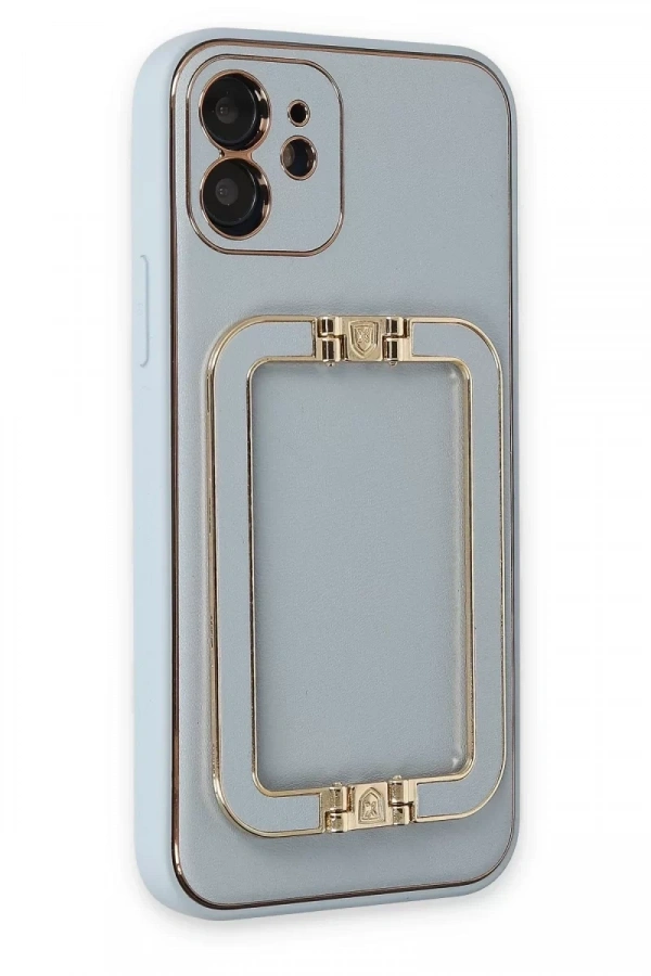 Apple iPhone 12 Kılıf Coco Elit Kapak - Turkuaz