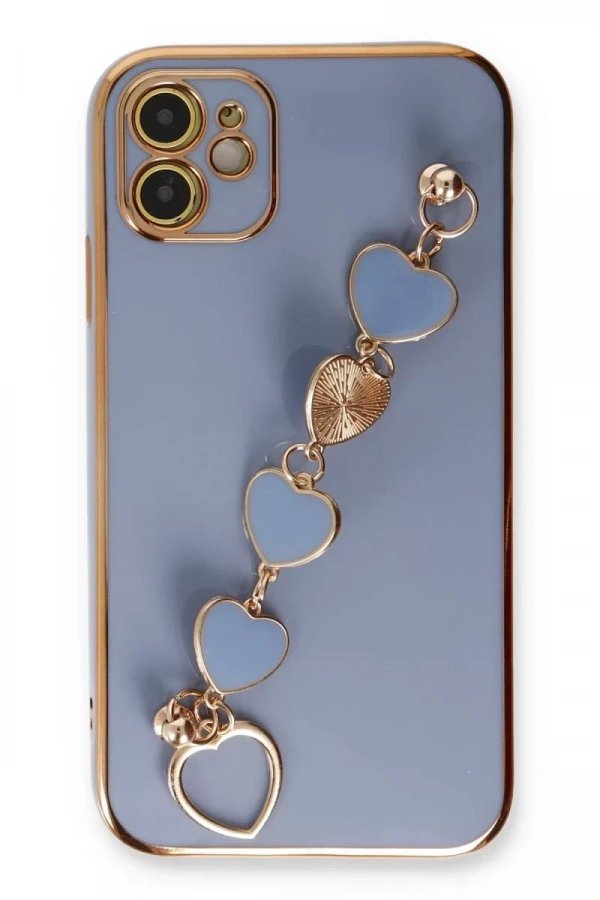 Apple iPhone 12 Kılıf Esila Silikon - Gri