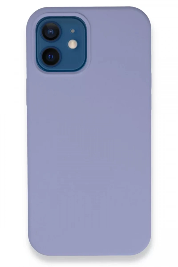 Apple iPhone 12 Kılıf Lansman Legant Silikon - Lila