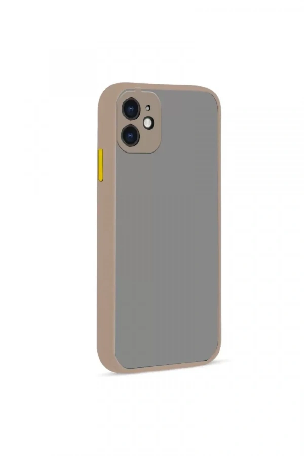 Apple iPhone 12 Kılıf Montreal Silikon Kapak - Pembe