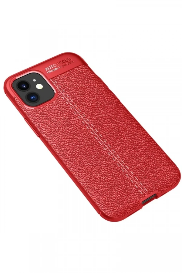 Apple iPhone 12 Mini Kılıf Auto Focus Kapak - Kırmızı