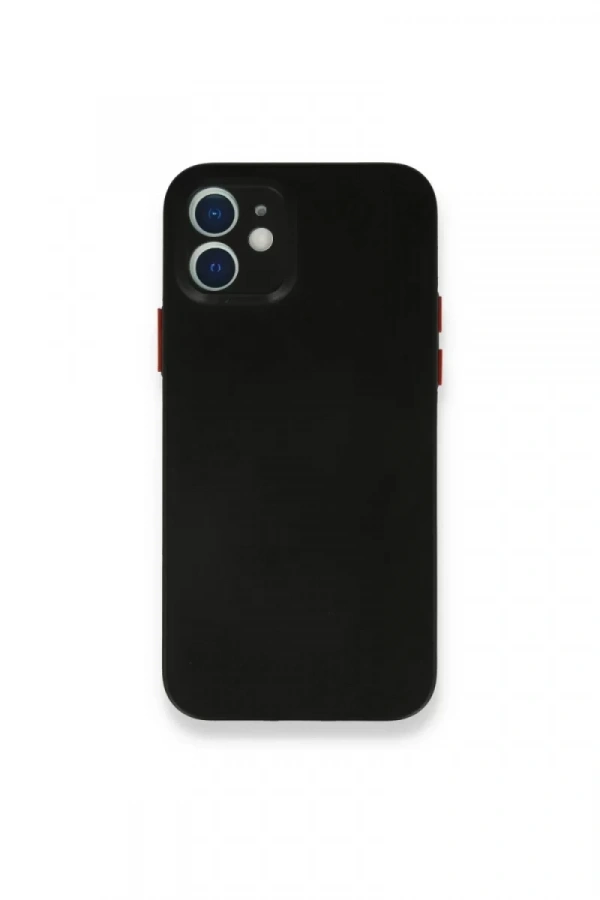 Apple iPhone 12 Mini Kılıf PP Ultra İnce Kapak - Siyah