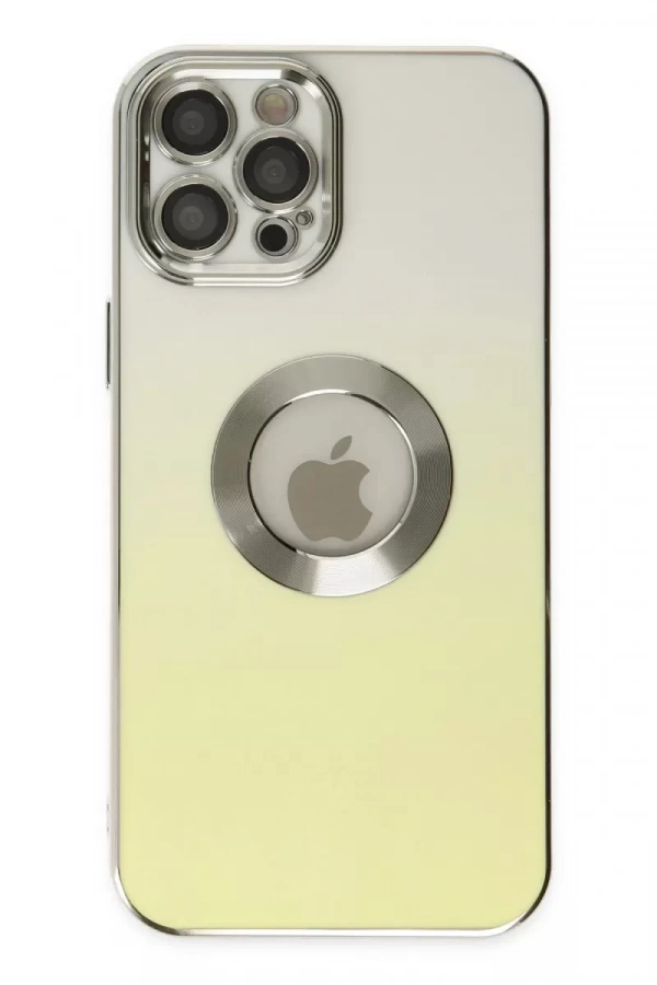 Apple iPhone 12 Pro Kılıf Best Silikon - Sarı