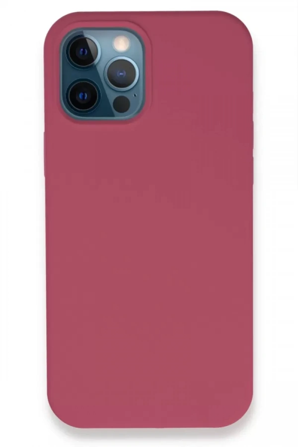 Apple iPhone 12 Pro Kılıf Lansman Legant Silikon - Fuşya