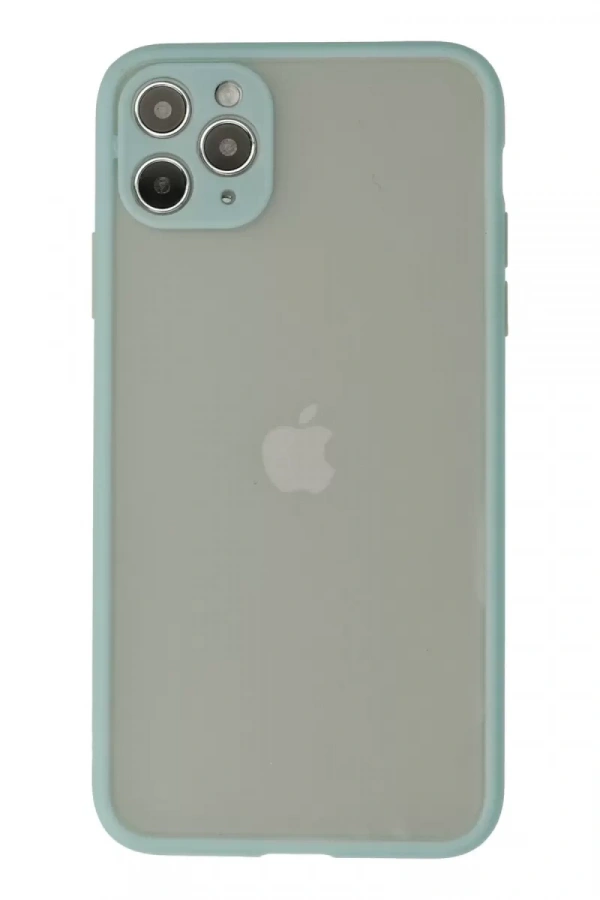 Apple iPhone 12 Pro Kılıf Montreal Silikon Kapak - Turkuaz