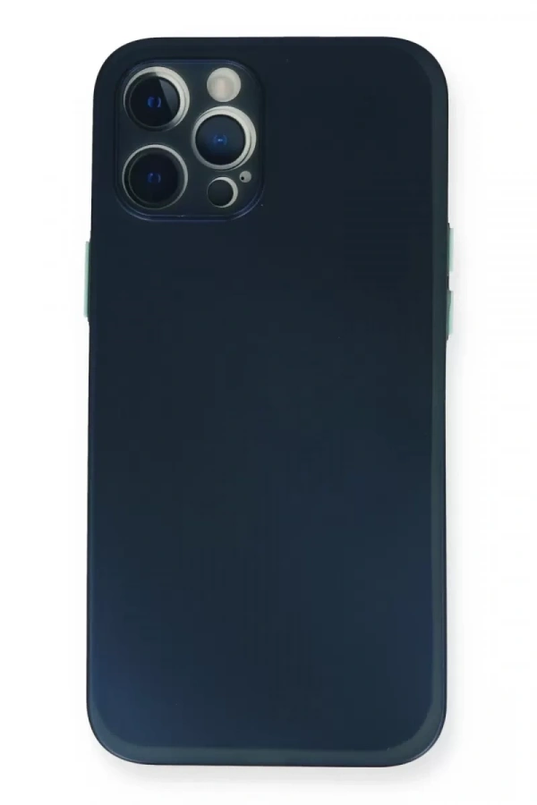Apple iPhone 12 Pro Kılıf PP Ultra İnce Kapak - Mavi