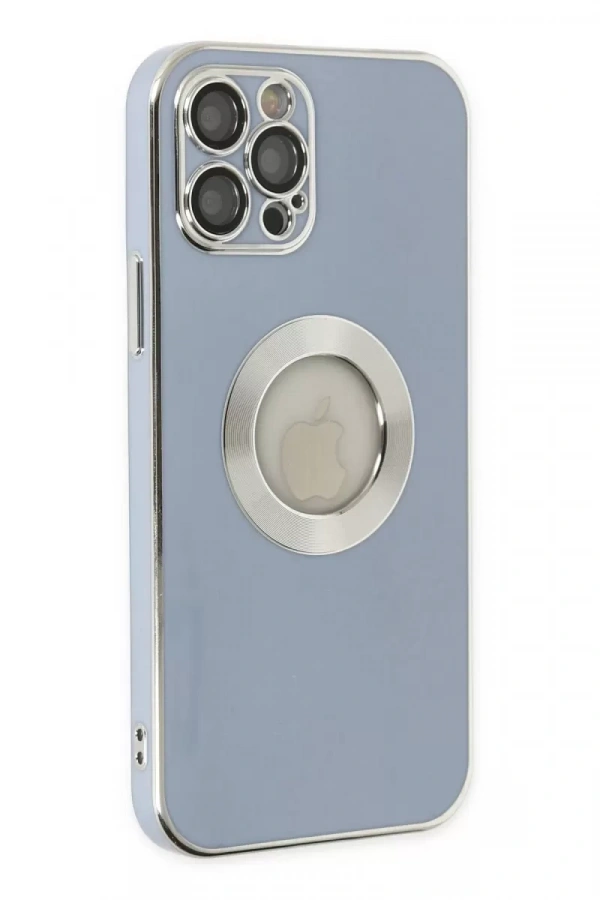 Apple iPhone 12 Pro Kılıf Store Silikon - Sierra Blue