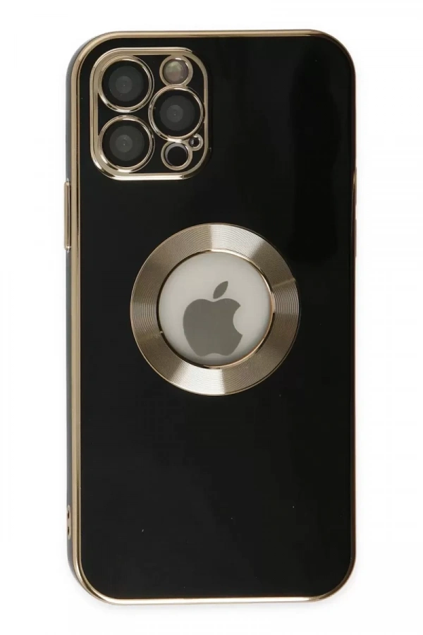 Apple iPhone 12 Pro Kılıf Store Silikon - Siyah