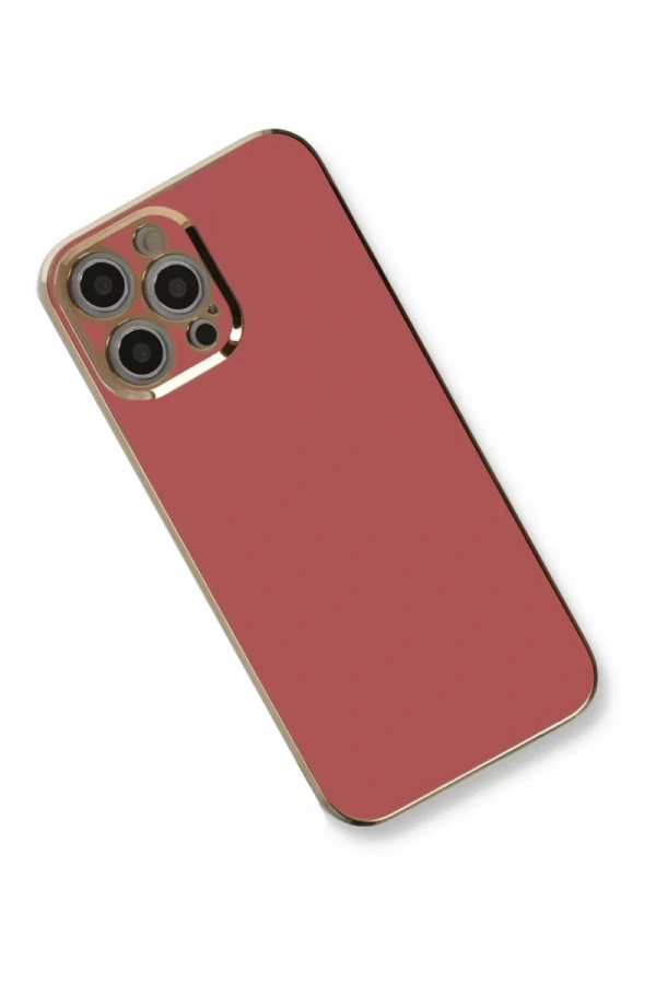 Apple iPhone 12 Pro Kılıf Volet Silikon - Kırmızı