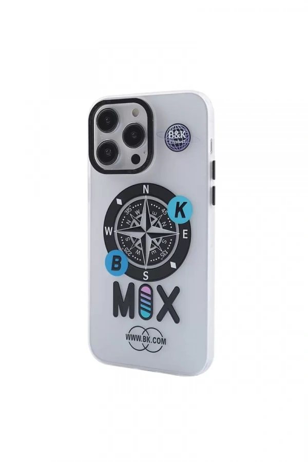 Apple iPhone 12 Pro Max Kılıf Apollo Magneticsafe Desenli Kapak - Apollo Şeffaf - 3
