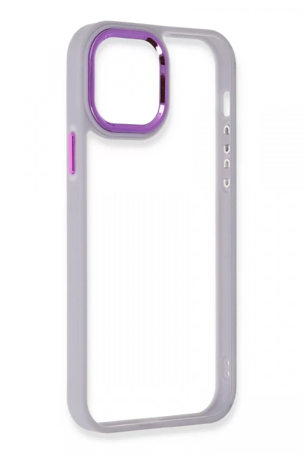 Apple iPhone 12 Pro Max Kılıf Dora Kapak - Lila