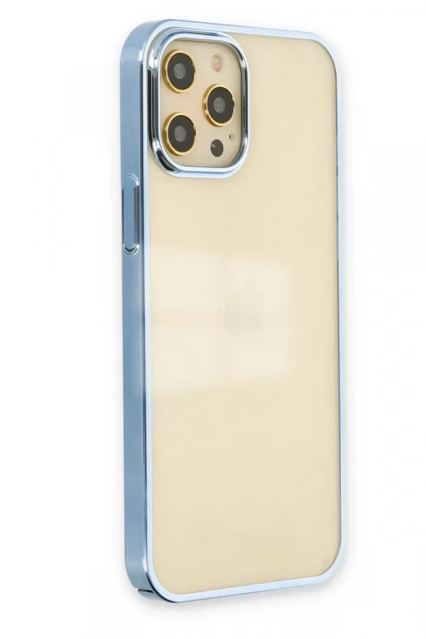 Apple iPhone 12 Pro Max Kılıf Element Silikon - Mavi