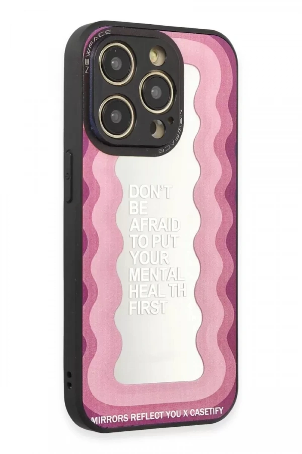 Apple iPhone 12 Pro Max Kılıf Mirror Desenli Kapak - Mirror - 11