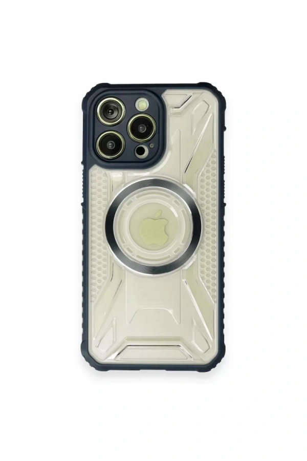 Apple iPhone 12 Pro Max Kılıf Prag Magneticsafe Kapak - Lacivert