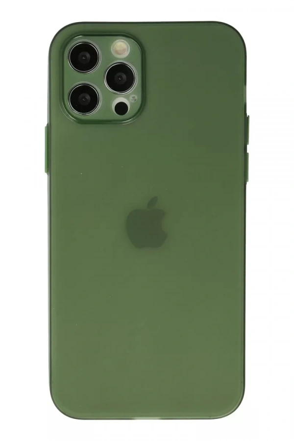 Apple iPhone 12 Pro Max Kılıf Puma Silikon - Yeşil