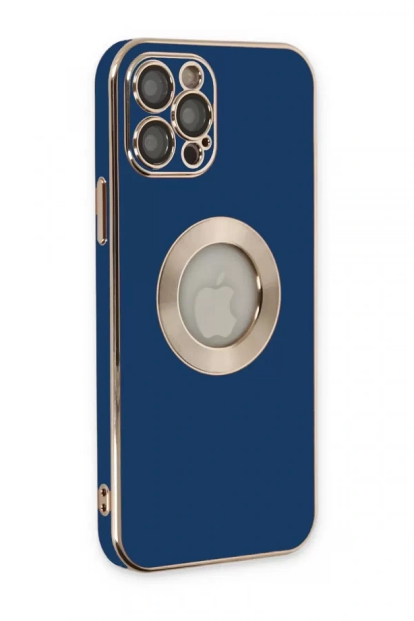Apple iPhone 12 Pro Max Kılıf Store Silikon - Mavi