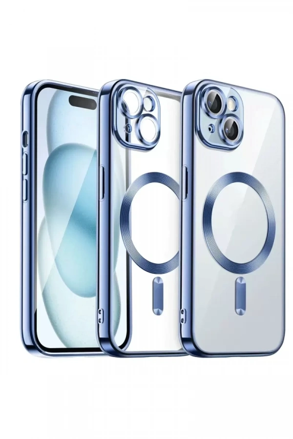 Apple iPhone 13 Kılıf Kross Magneticsafe Kapak - Sierra Blue