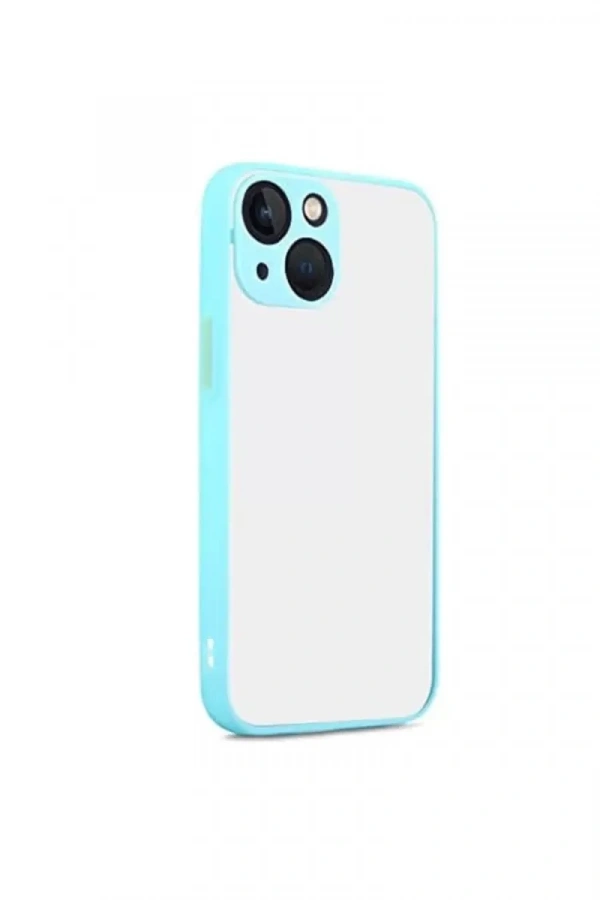 Apple iPhone 13 Kılıf Montreal Silikon Kapak - Turkuaz
