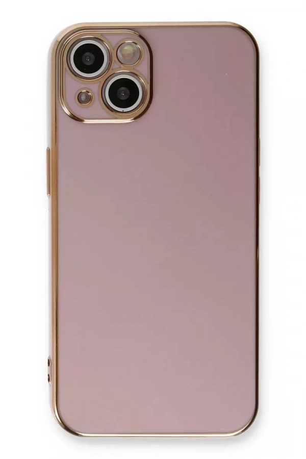Apple iPhone 13 Kılıf Volet Silikon - Mor