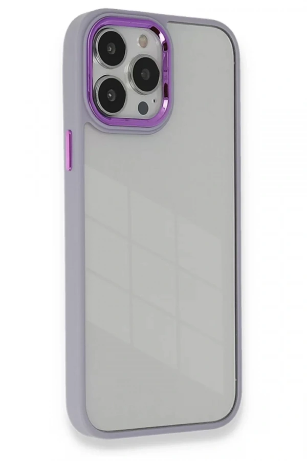 Apple iPhone 13 Pro Kılıf Dora Kapak - Lila