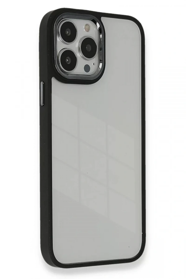 Apple iPhone 13 Pro Kılıf Dora Kapak - Siyah