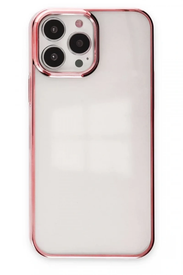 Apple iPhone 13 Pro Kılıf Element Silikon - Pembe