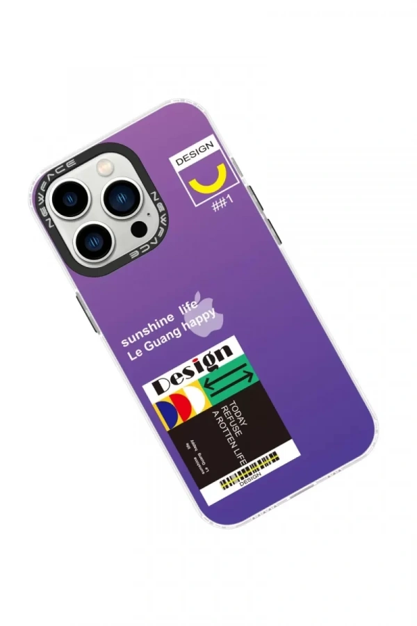 Apple iPhone 13 Pro Kılıf Estoril Desenli Kapak - Estoril - 4