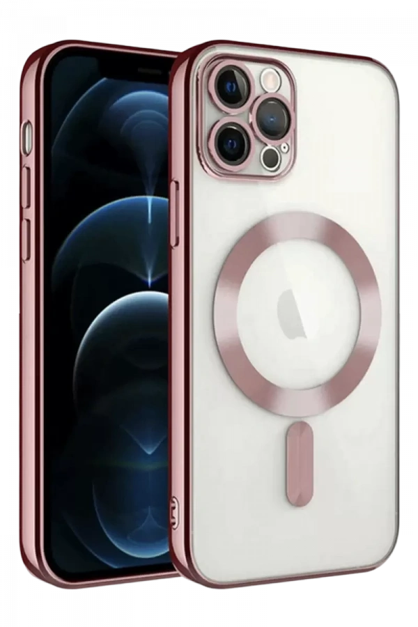 Apple iPhone 13 Pro Kılıf Kross Magneticsafe Kapak - Rose