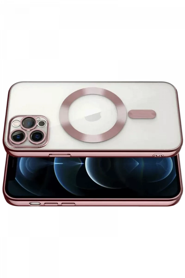 Apple iPhone 13 Pro Kılıf Kross Magneticsafe Kapak - Rose