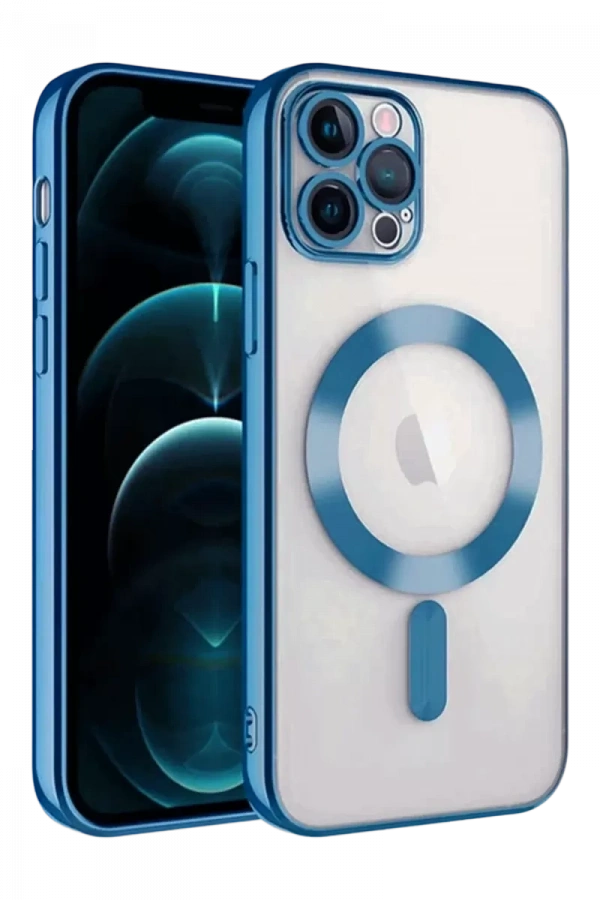 Apple iPhone 13 Pro Kılıf Kross Magneticsafe Kapak - Sierra Blue