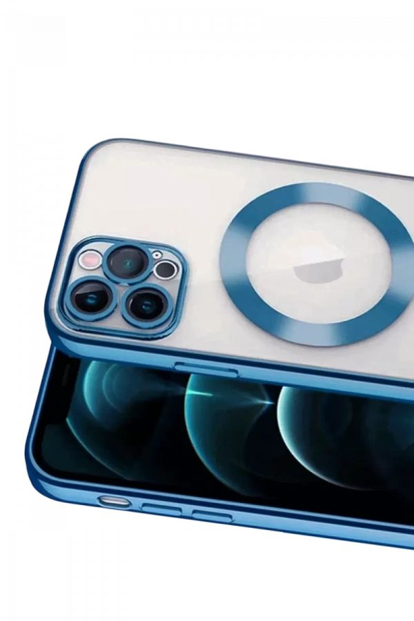 Apple iPhone 13 Pro Kılıf Kross Magneticsafe Kapak - Sierra Blue