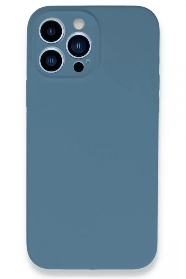 Apple iPhone 13 Pro Kılıf Lansman Legant Silikon - Açık Mavi